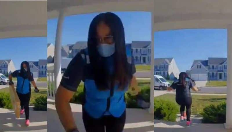 Amazon delivery woman s viral video