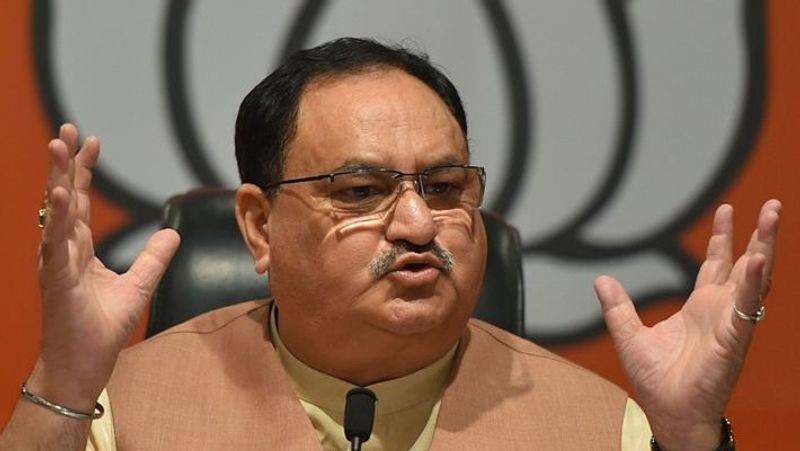 BJP National president JP Nadda fires on telangana government