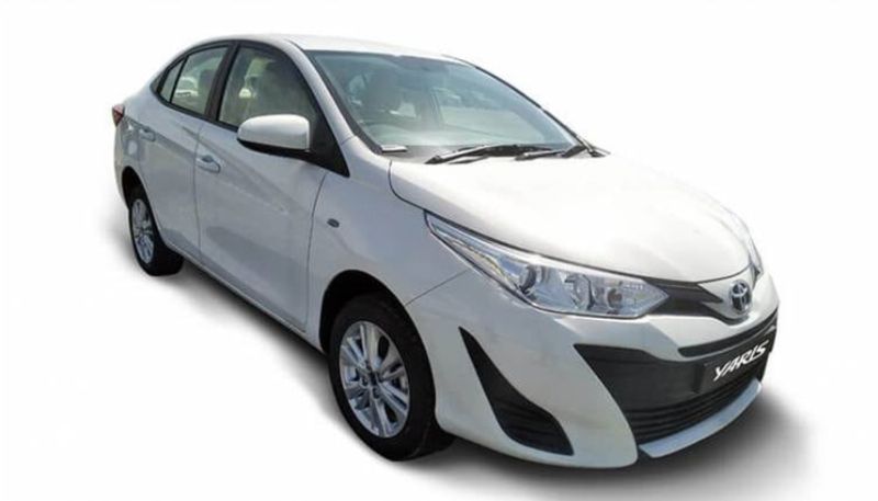 Toyota Yaris fleet variant in india price and specifications