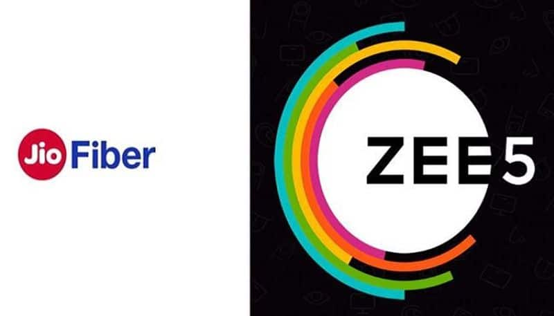 reliance jio fiber offers zee5 subcription  with premium video content for its customers