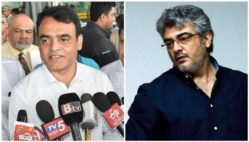 Karnataka Deputy CM Ashwathnarayan CN took to Twitter actor to appreciate actor Ajith