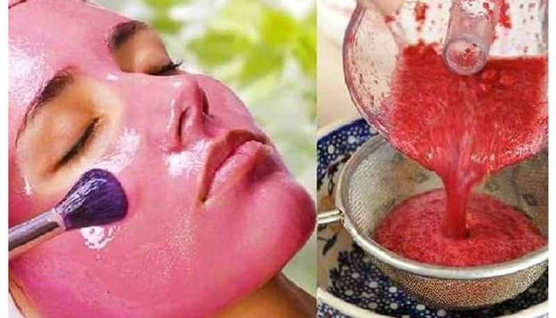 beauty tips pomegranate face pack for glowing skin in tamil mks