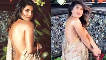 When Priyanka Chopra’s saree sans blouse look got slammed by netizens (Pictures)