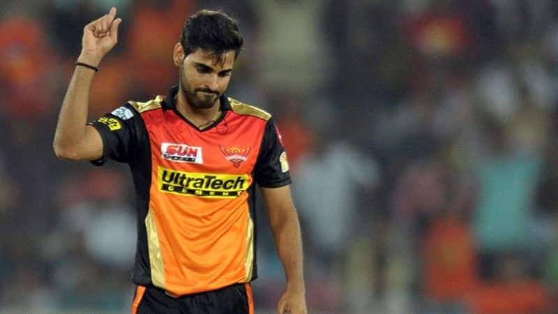 Chennai lost three wickets vs Sunrisers Hyderbad in ipl