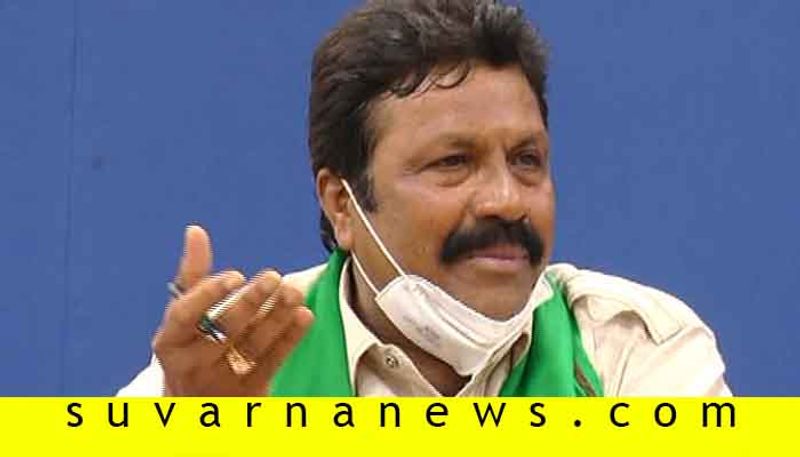 JDS MLA Sa Ra Mahesh Warns Minister BC Patil