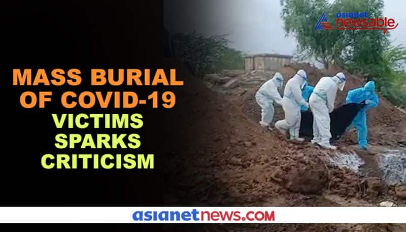 Shocking Video showing mass burial of COVID-19 victims goes viral, invites criticism