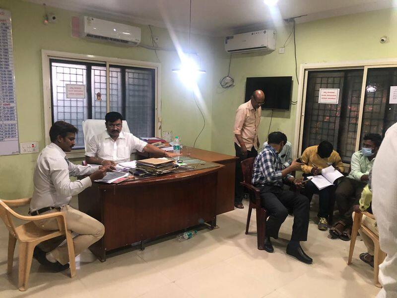 Acb Raids On Sindhanuru municipality office On June 30th