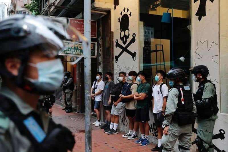 hang kong education minister order to school and collage student for participate in protest