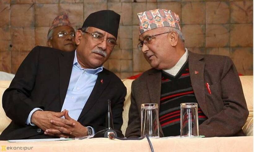 कुर्सी बचाने के लिए ओली कर रहे हैं साजिश, आज फिर होगी ओली और प्रचंड की   बैठक