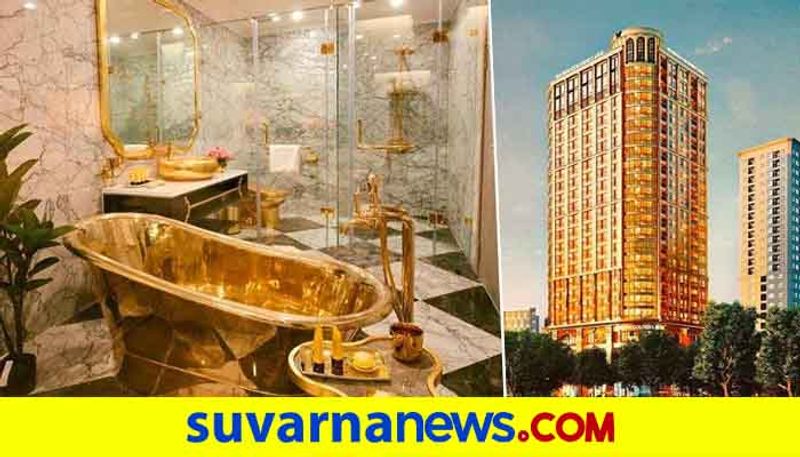 Vietnam inaugurates world first gold plated hotel