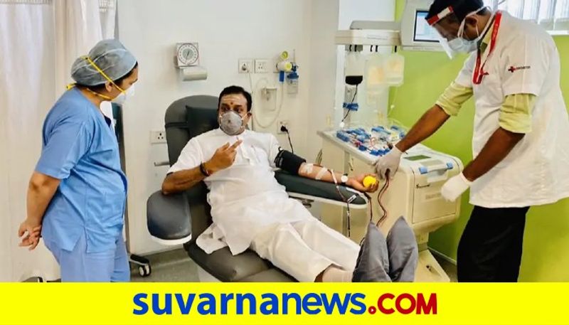 Sambit Patra donates plasma after recovering from coronavirus