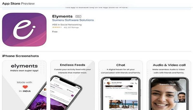 India Vice President launches social media super app Elyments which rivals  Facebook, Instagram and WhatsApp