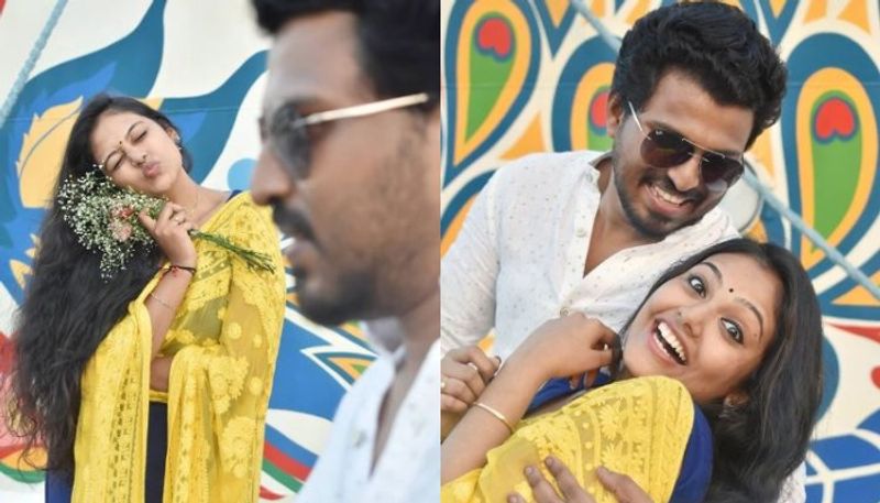 malayalam miniscreen actress rebecca santosh shared her new photos with fiance