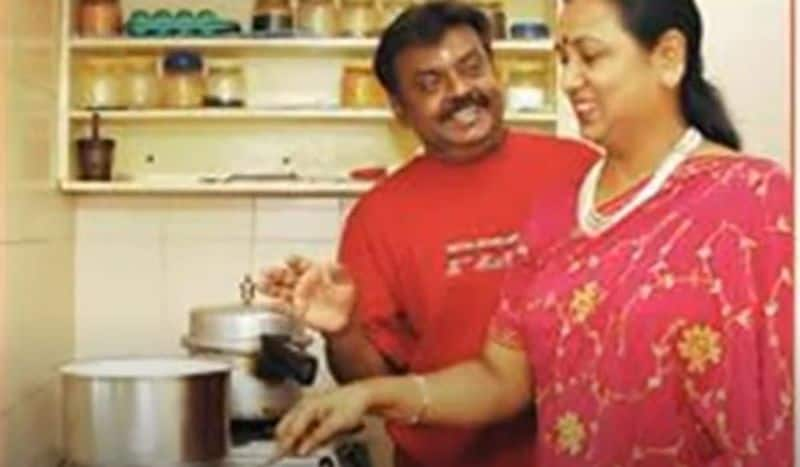 captain Vijayakanth and his wife Premalatha vijaykanth interesting love story gan