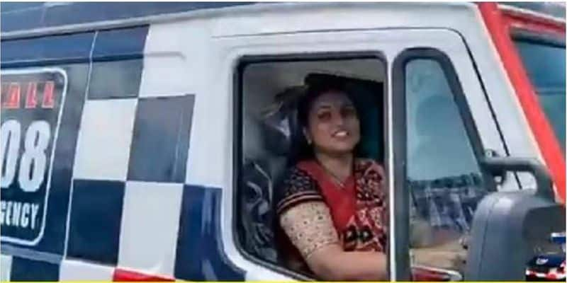 Coronavirus YSRCP MLA posing for shutterbugs as ambulance driver draws criticism