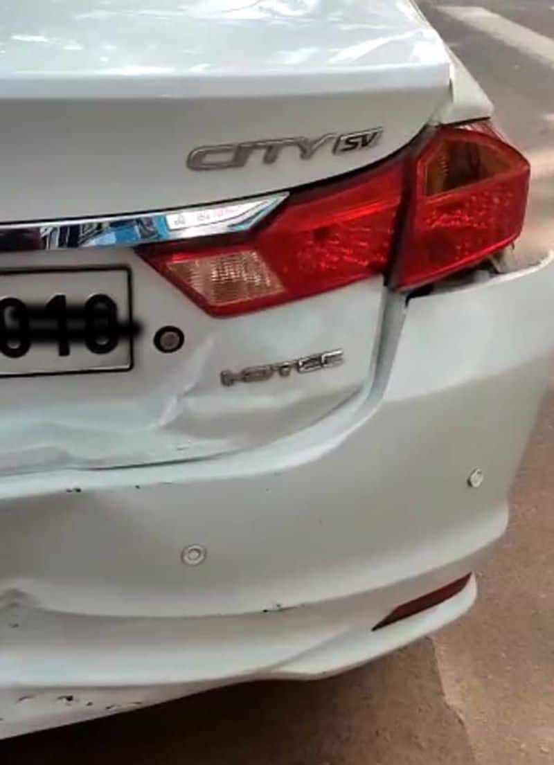 Tata Nano And Honda City Accident Viral