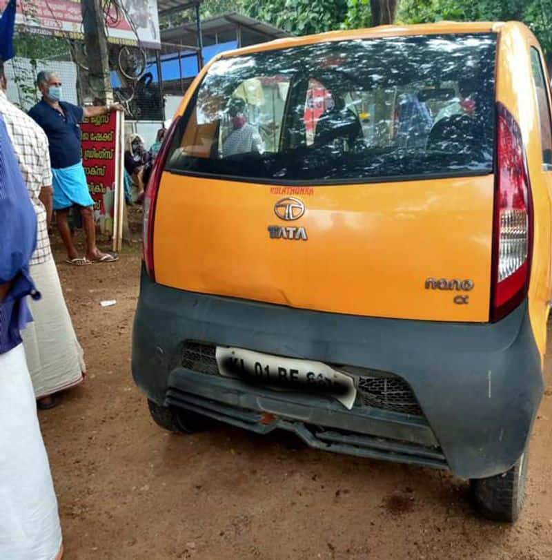 Tata Nano And Honda City Accident Viral