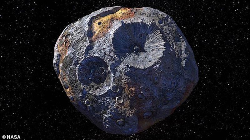 Nasa Mission Asteroid Psyche is a giant metal rich asteroid worth Rs 10000000 crore san