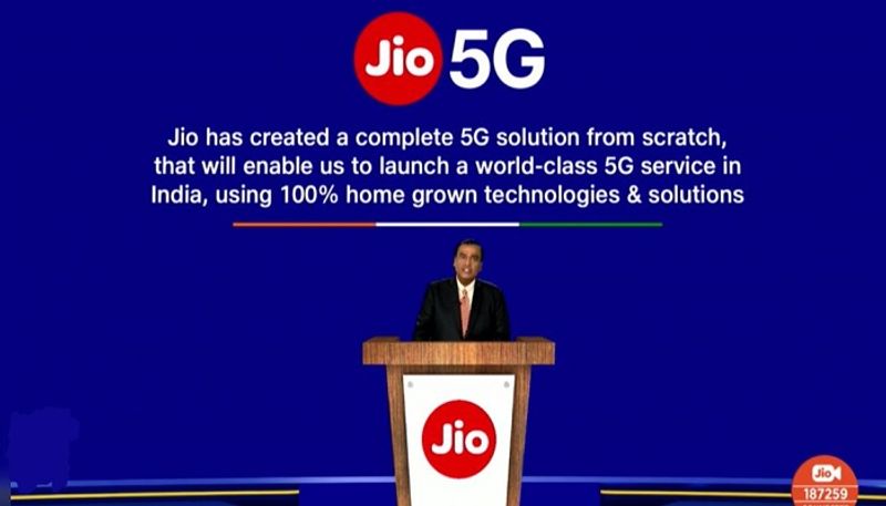 reliance Jio Has Developed 5G telecom solution: Mukesh Ambani