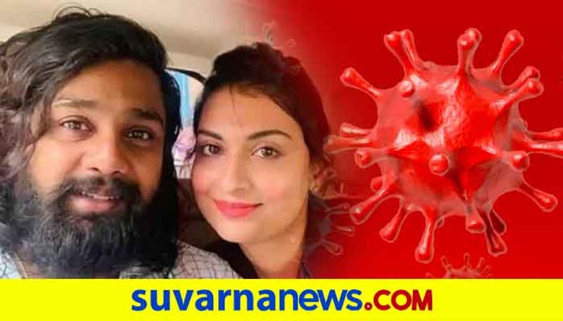 Kannada dhruva sarja wife prerana discharged from hospital home quarantine