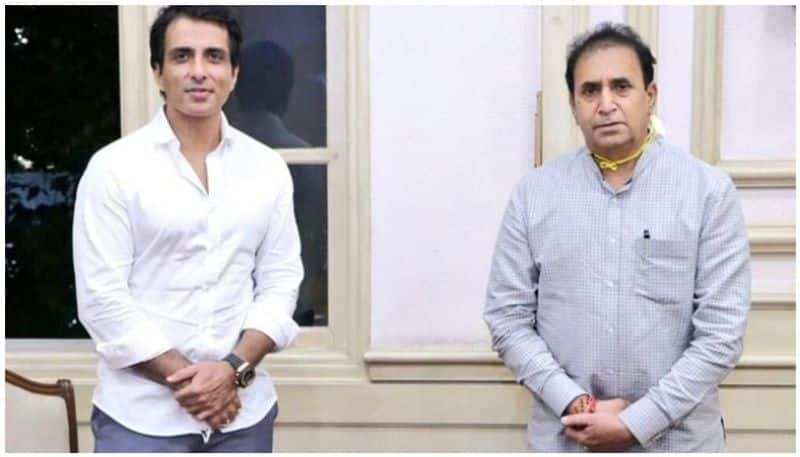 actor sonu sood give face shields to police personnels