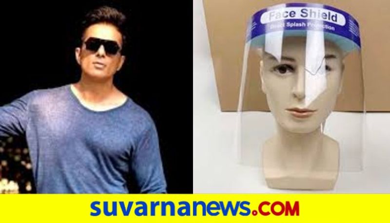 sonu sood gives 25000 face shields for maharashtra police personnel