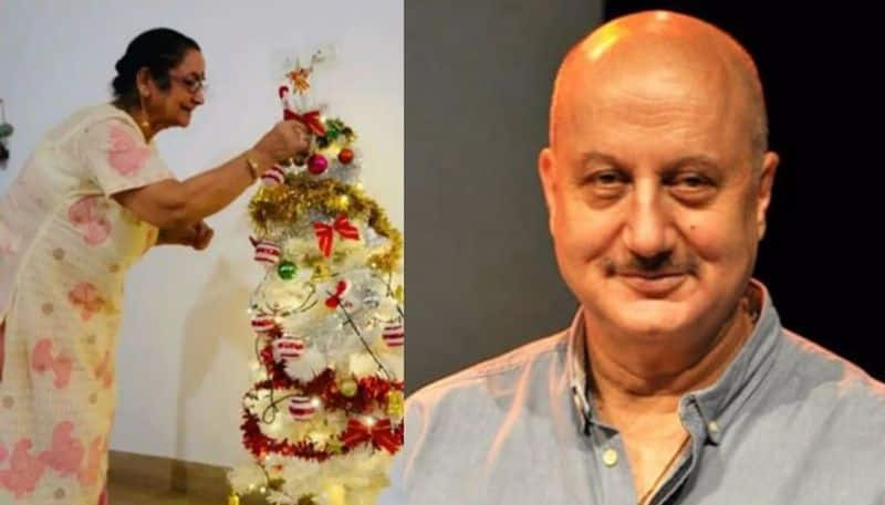 anupam kher gives update on mothers health after she tested positive for covid