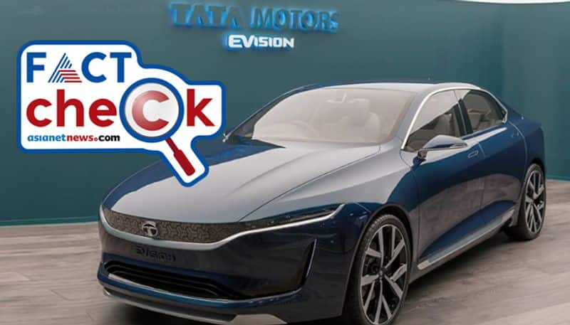 Is it Tata Motors Launch Electric Car EVision Which offers 1000 Km On One Charge