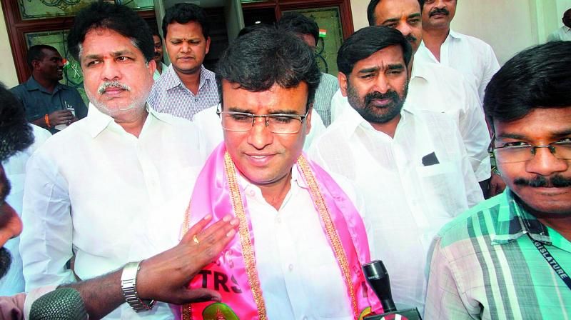 Another TRS MLA Vivekanada tested Corona positive