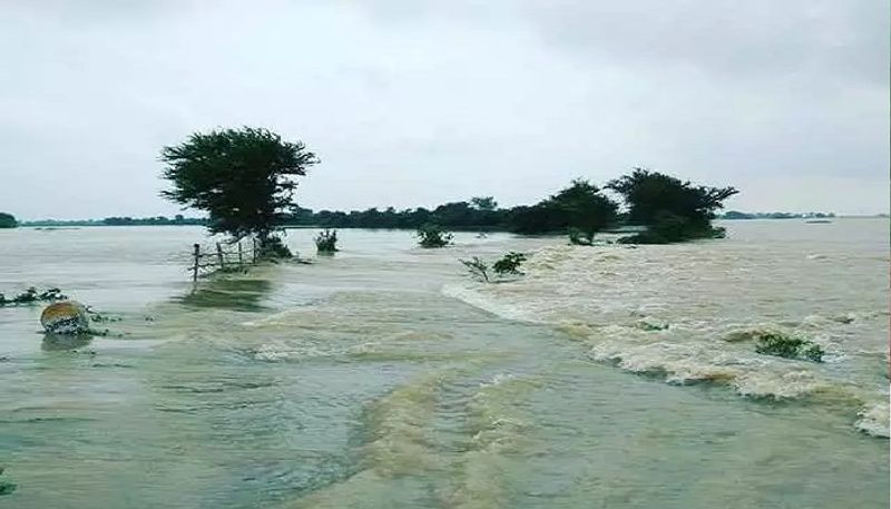 Heavy Rain in Chincholi in Kalaburagi District