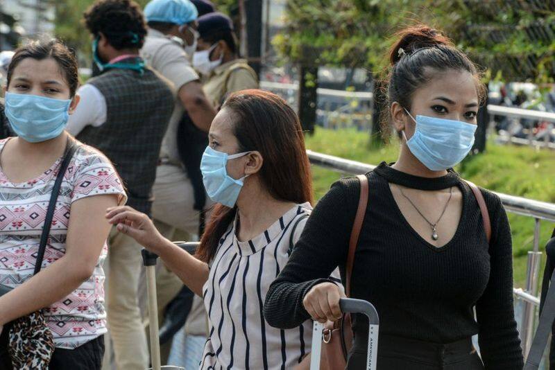 Chinese on one side, virus given by Chinese on another page , Hong Kong screaming in the head