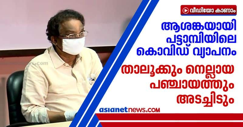 palakkad pattambi and Nellaya proclaimed containment zones