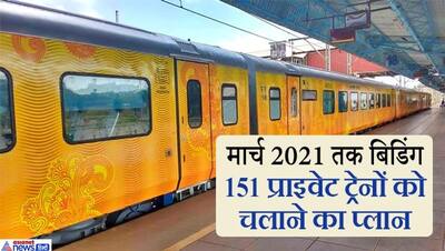 160 KM की रफ्तार से चलेंगी ट्रेनें तो बचेगा इतना समय, इस वित्त वर्ष तक 12 निजी ट्रेनों को चलाने की योजना