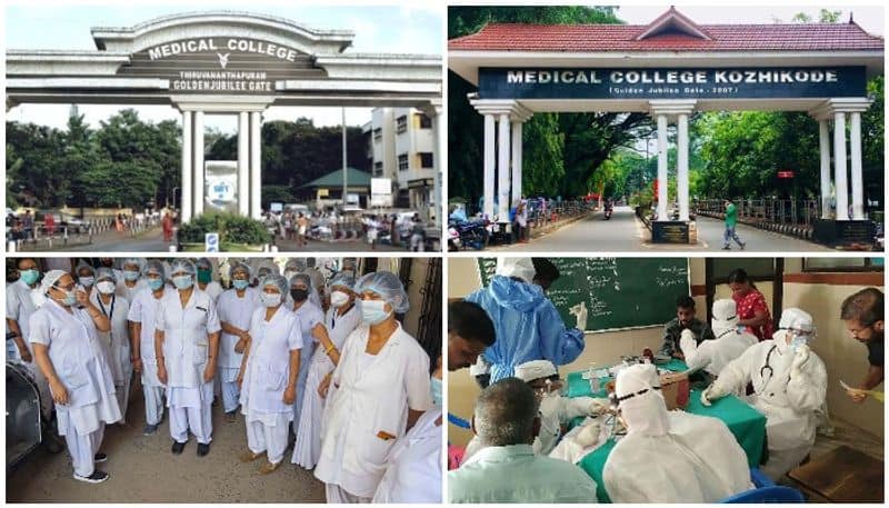 covid 19 medical colleges in kerala in crisis