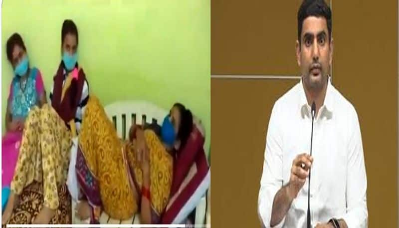 nara lokesh serious on jagans govt