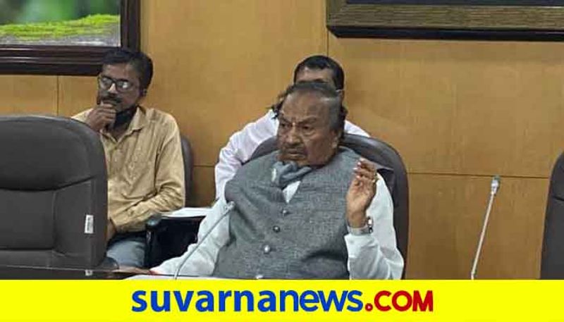 tp zp election reservation of seats for only sc and st Says Minister eshwarappa rbj