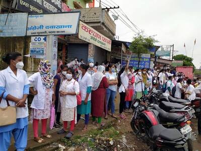 बिहार में 30 हजार से ज्यादा हुए कोरोना के मरीज, हड़ताल पर गईं एम्स की 400 नर्सें, बढ़ी परेशानी