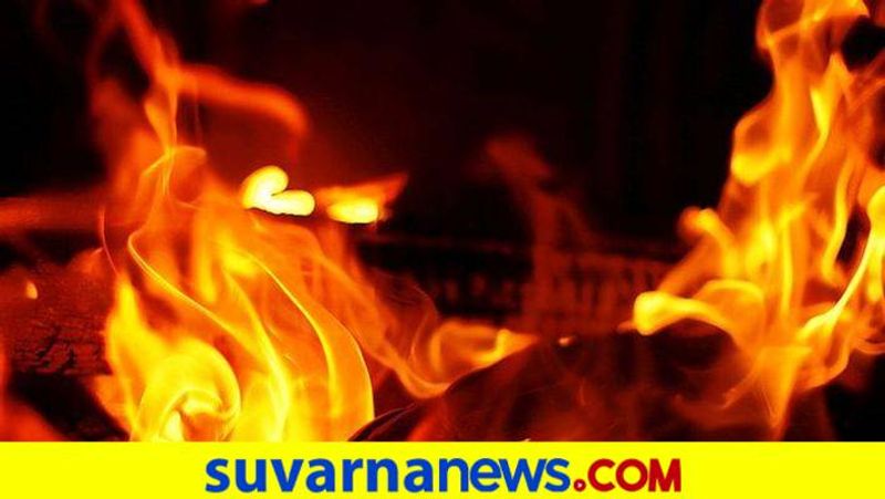 Miscreants Fire to Two Bikes in Shivamogga