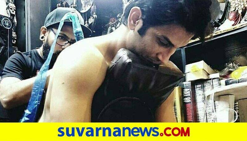 A special Tatoo Was On Bollywood Star Sushant Singh Rajput Back Which Had Secret message