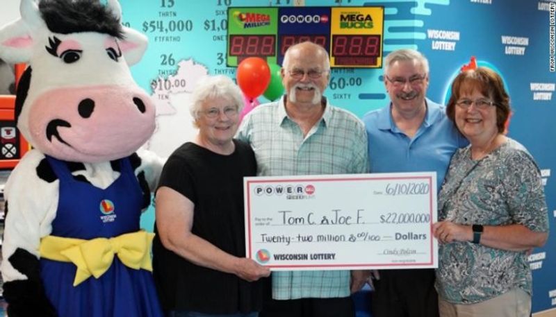 friends split 22 million lottery prize over pact they made years ago