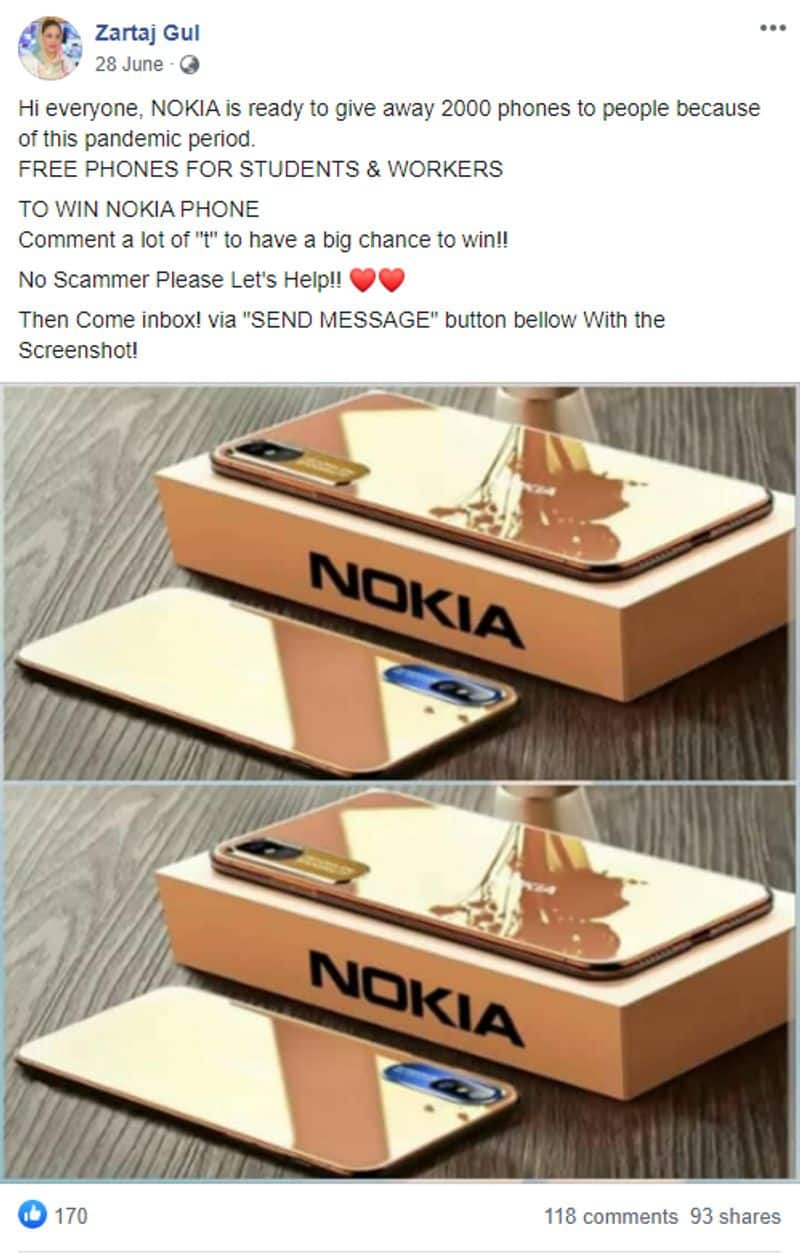 Is it Nokia giving 2000 phones free