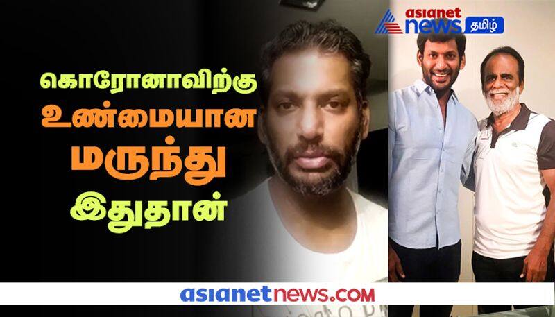 Actor Vishal and his Father Recovered from corona after one week