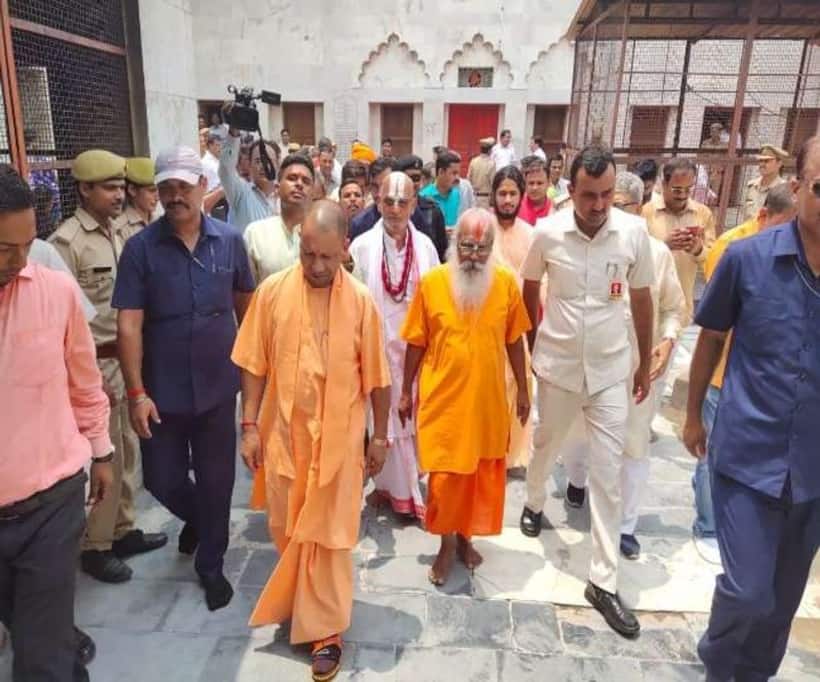 आज फिर अयोध्या जाएंगे सीएम योगी, सुरक्षा का लेंगे जाएजा