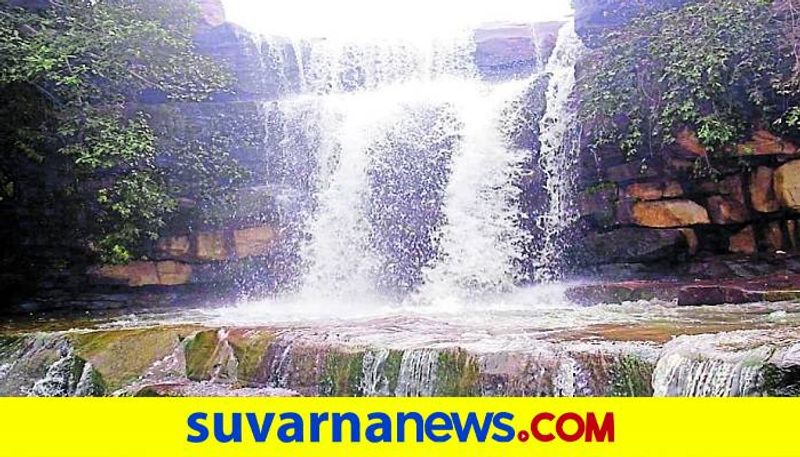 Kappaleppa Falls Attarat to Tourists in Kushtagi in Koppal District