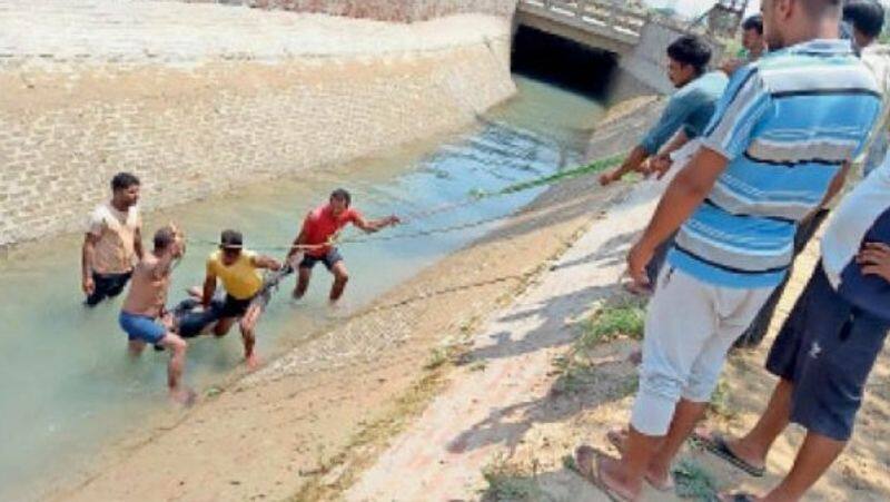 youth jumps into kakatiya canal for suicide attempt in karimnagar - bsb