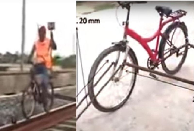 Railway officer created track maintenance bicycle with low cost in Ajmer