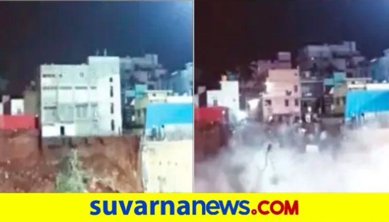 Building collapsed near Kapali theater bangalore