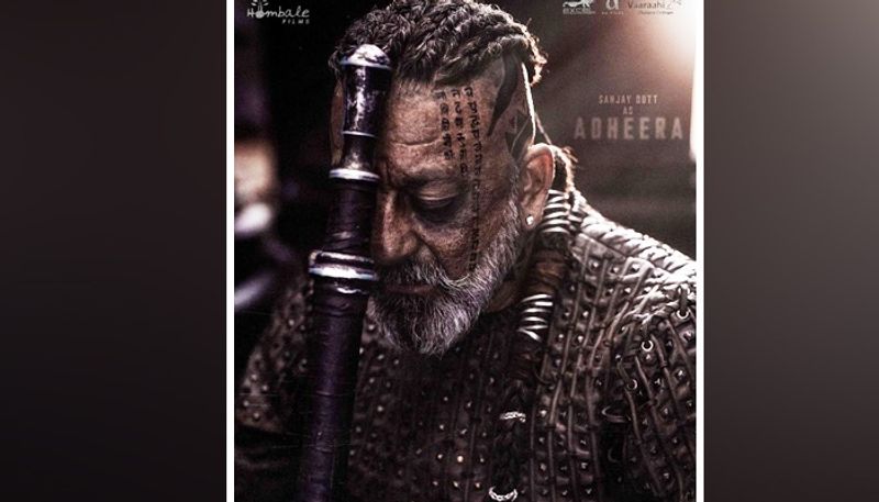 KGF Chapter 2 Sanjay Dutt character Adheera unveiled on his birthday