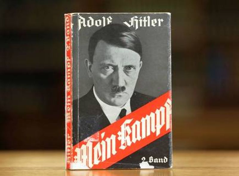 IDF soldiers in Gaza find copies of Adolf Hitler's 'Mein Kampf' in Arabic used by Hamas (WATCH) AJR