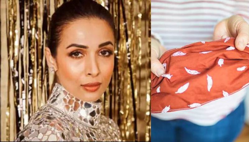 Malaika Arora shares correct way to wear face mask